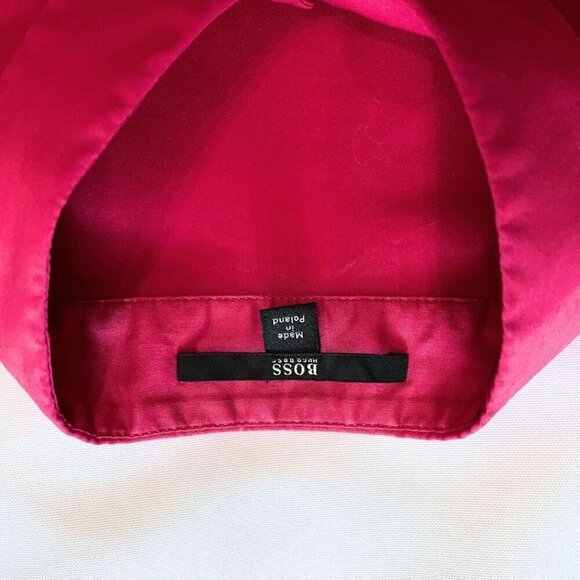 HUGO BOSS BALAINA SLEEVELESS RUCHED BUTTON DOWN BLOUSE - 4 - Picture 5 of 8